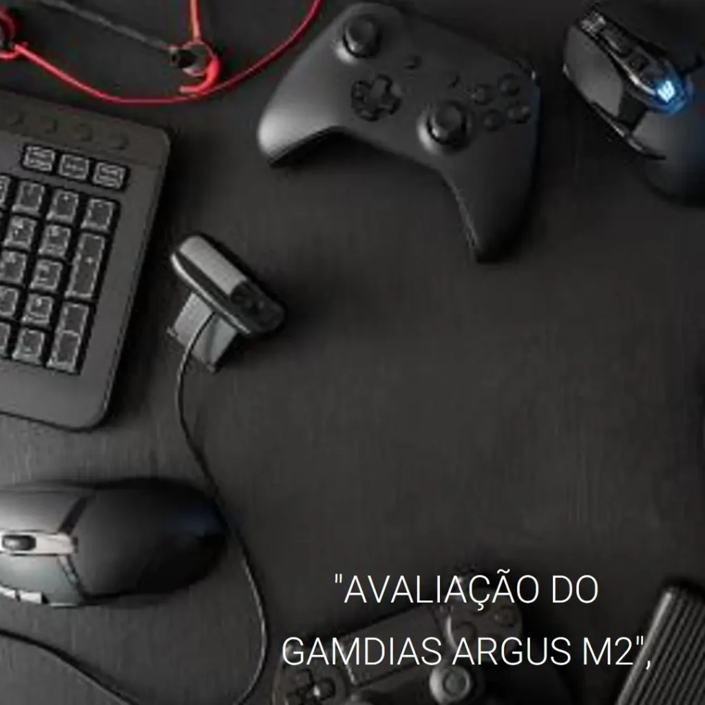 GAMDIAS Gabinete Gamer Argus M2 com LED RGB e Vidro