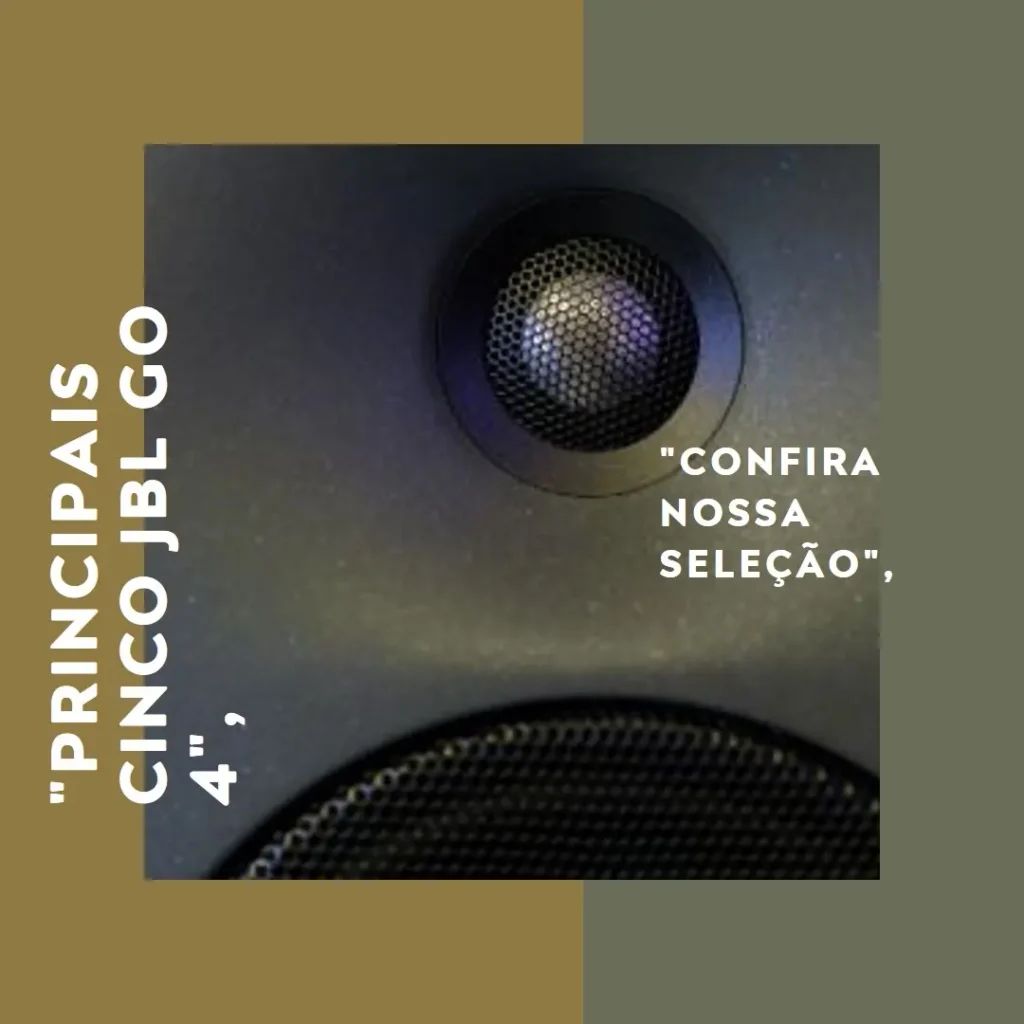 Principais Cinco caixinha de som JBL GO 4