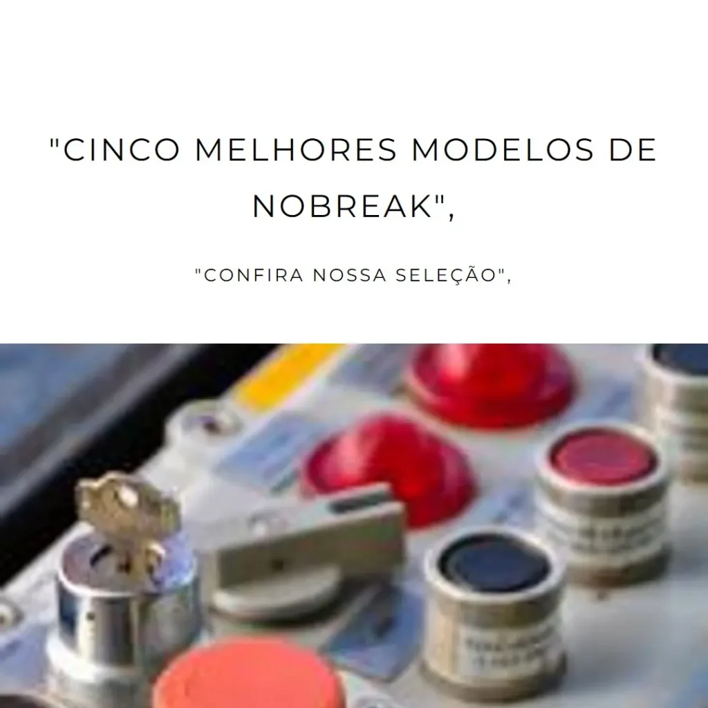 Cinco Melhores Modelos de nobreak sms station ii 600va