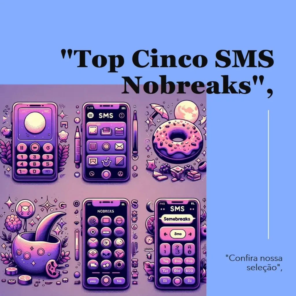 Top Cinco  sms nobreaks