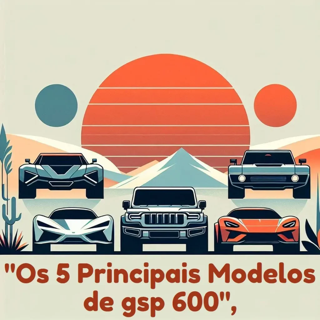 Os 5 Principais Modelos de  gsp 600