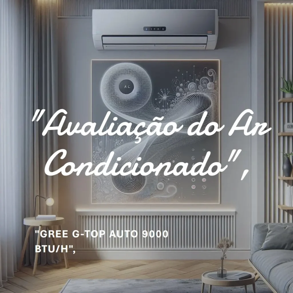 Ar Condicionado Split Hi Wall Inverter Gree G-Top Auto 9000 BTU/h Quente e Frio