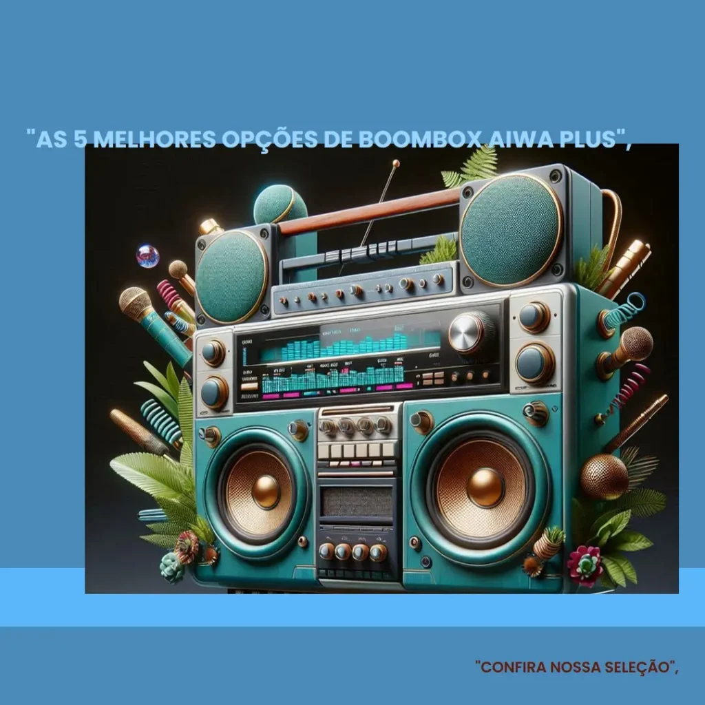As 5 Melhores Opções de boombox aiwa plus