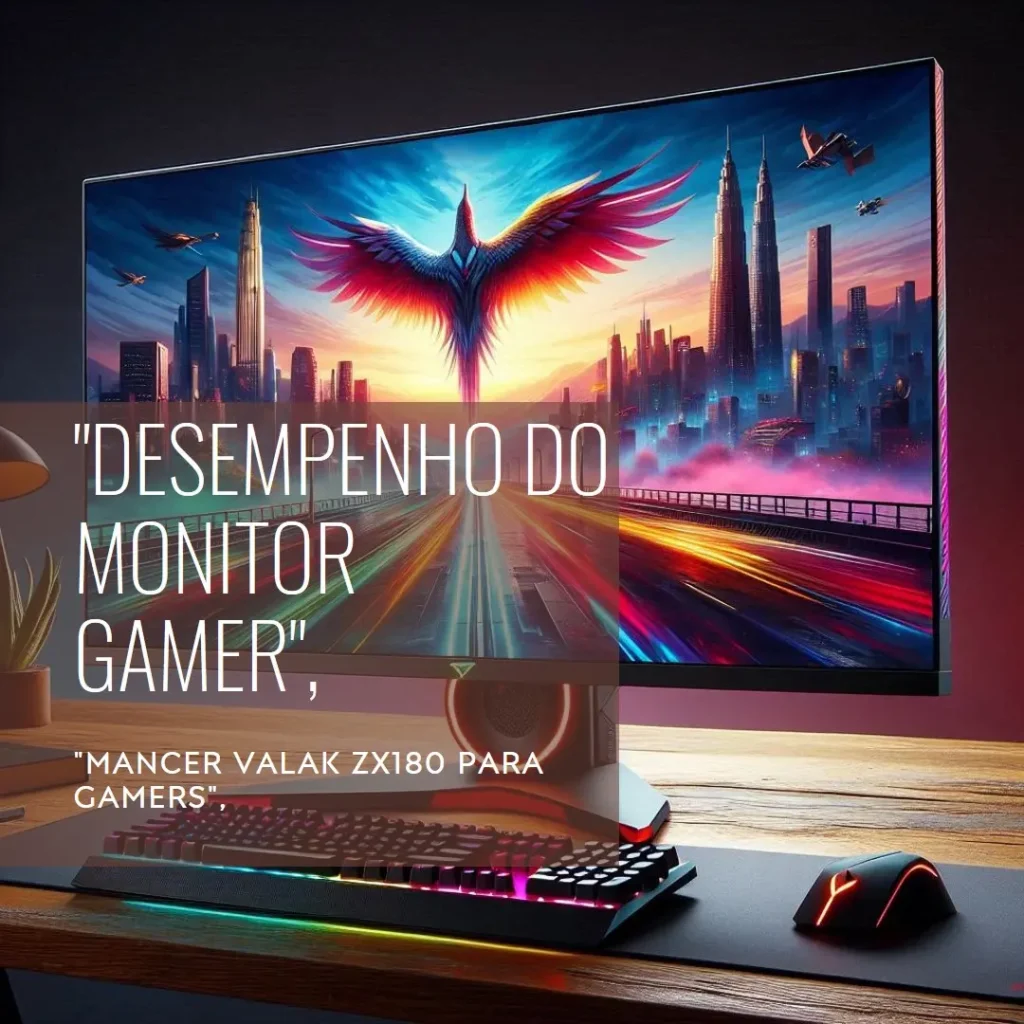 Monitor Gamer Mancer Valak ZX180: Desempenho e Imersão para Gamers