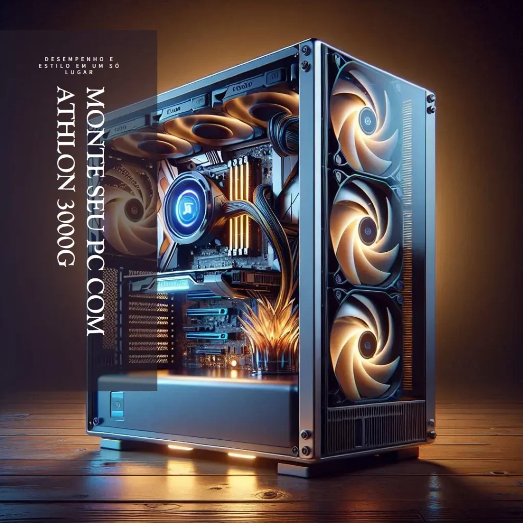 Monte seu PC: Athlon 3000G, 8GB, SSD 240GB