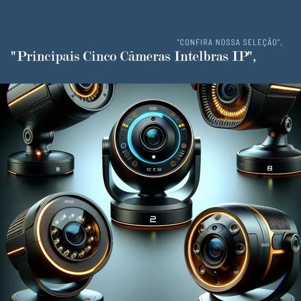 Principais Cinco camera Intelbras ip