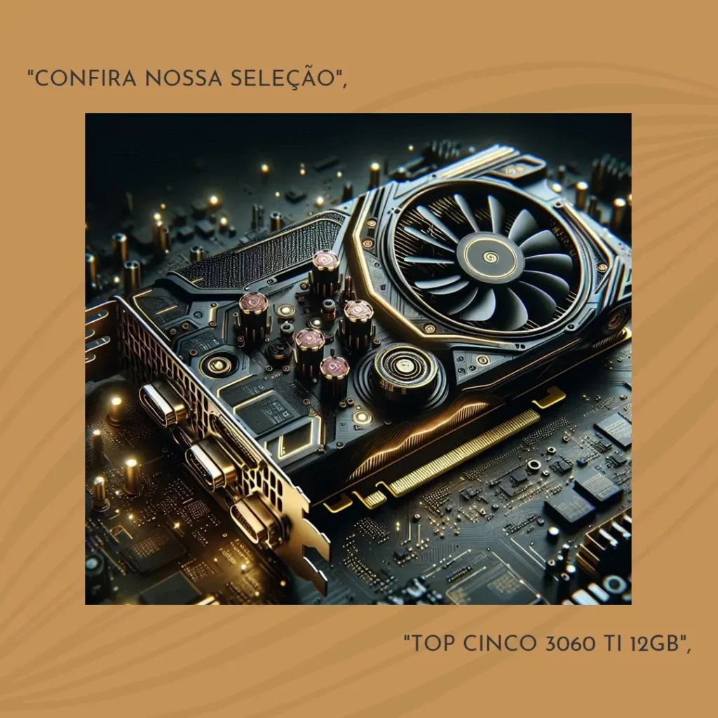 Top Cinco 3060 ti 12gb
