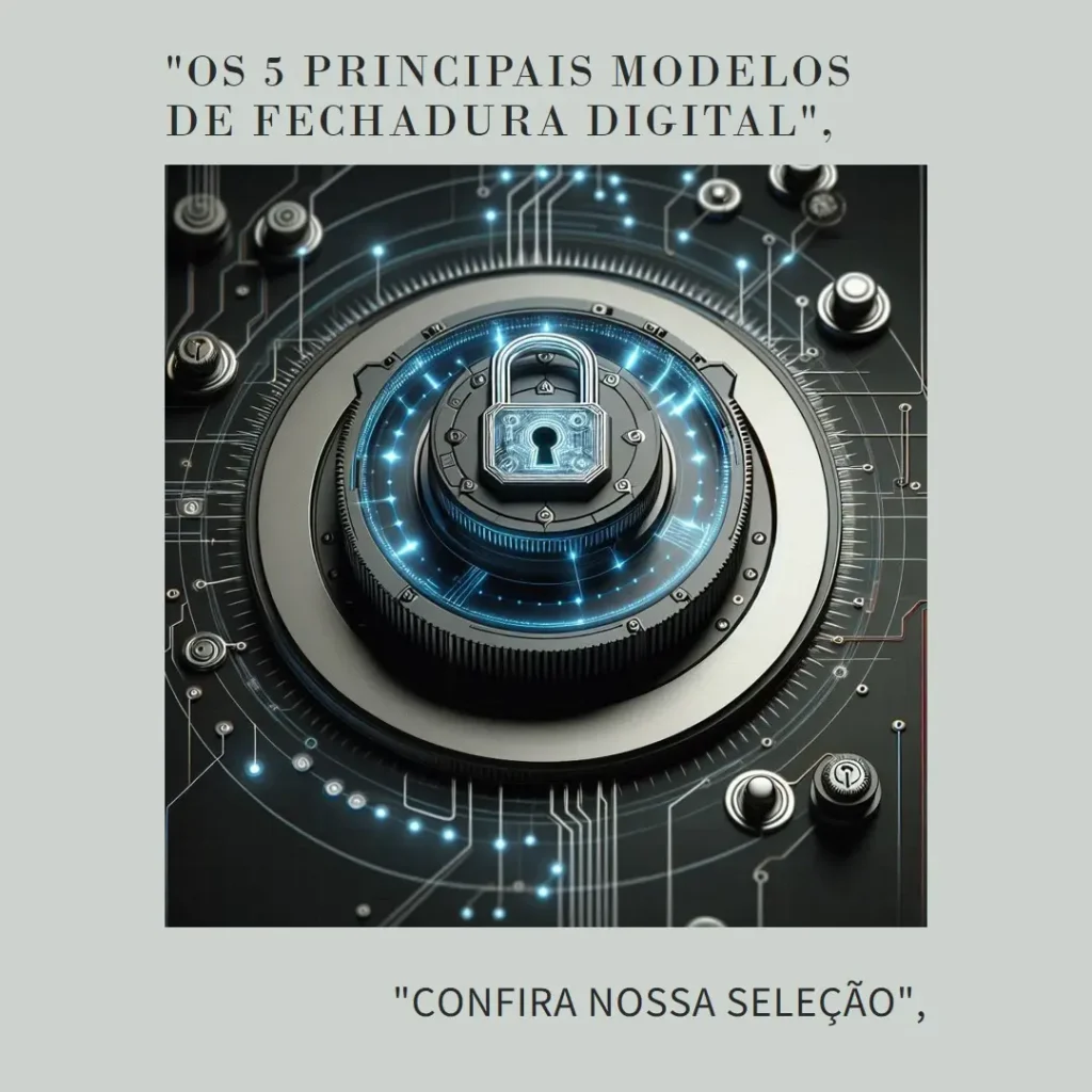 Os 5 Principais Modelos de fechadura digital Intelbras fd 1000