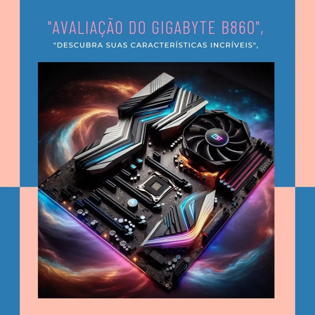 GIGABYTE B860 AORUS Elite WIFI7 ICE: Desempenho e Conectividade Avançada