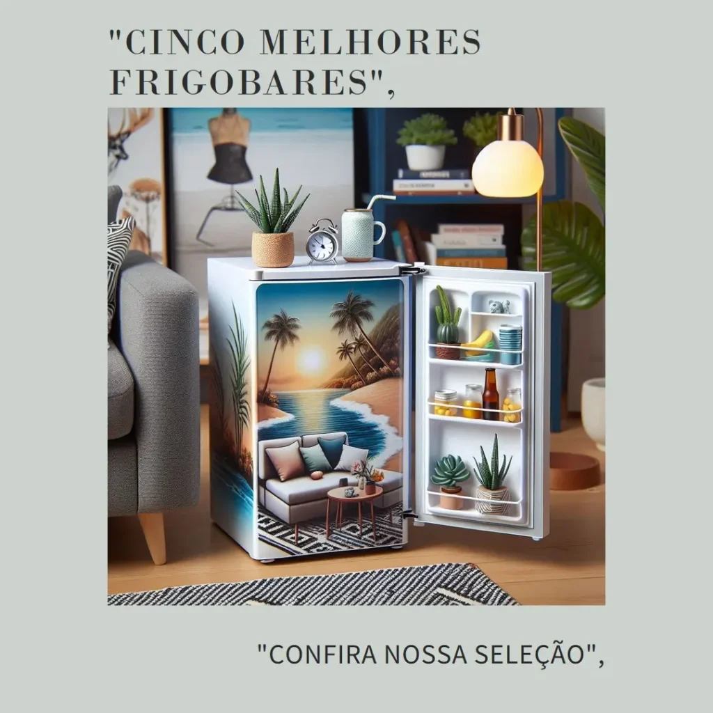 Cinco Melhores Modelos de frigobar para quarto