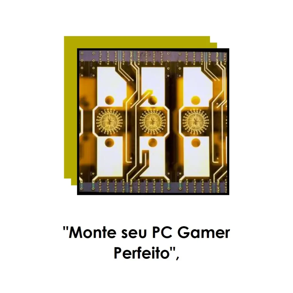 Monte seu PC: Ryzen 5 5500, RTX 3060, 16GB, 512GB SSD
