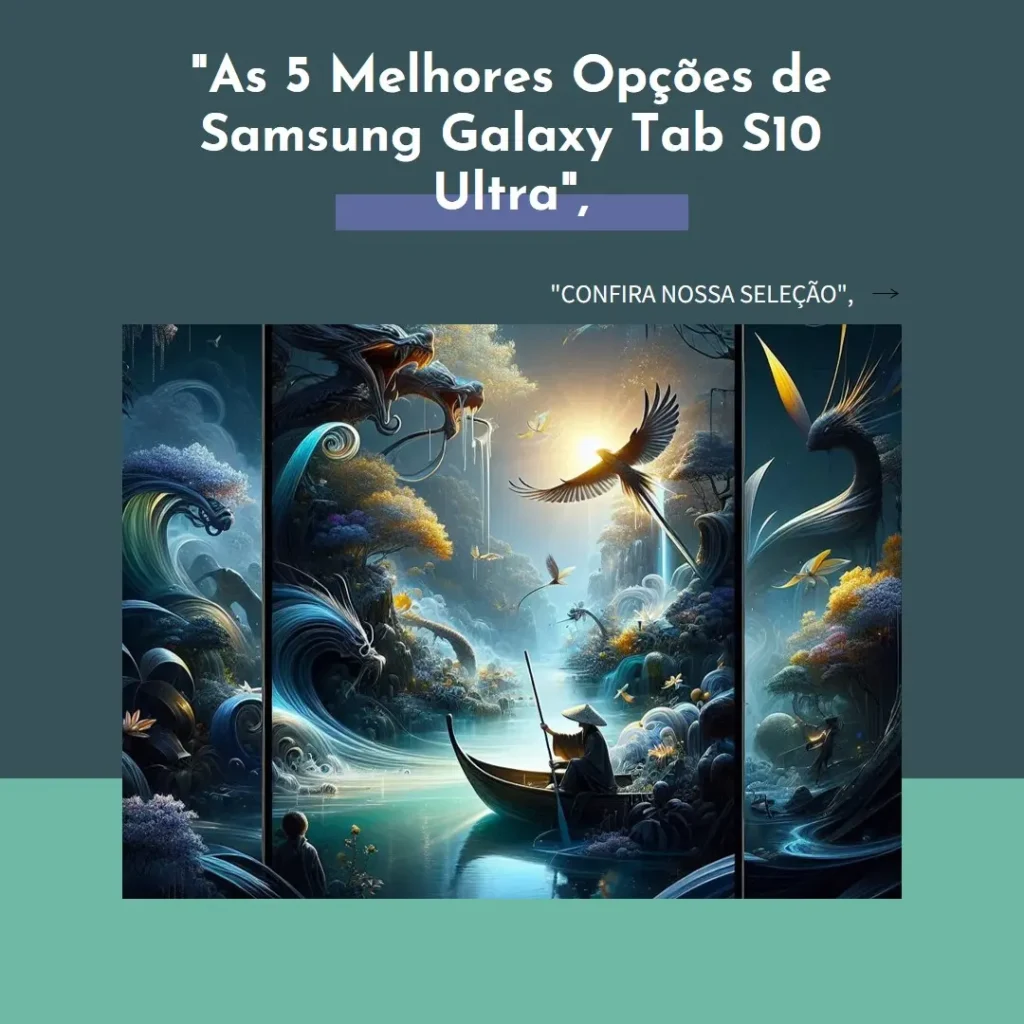 As 5 Melhores Opções de Samsung Galaxy tab S10 ultra