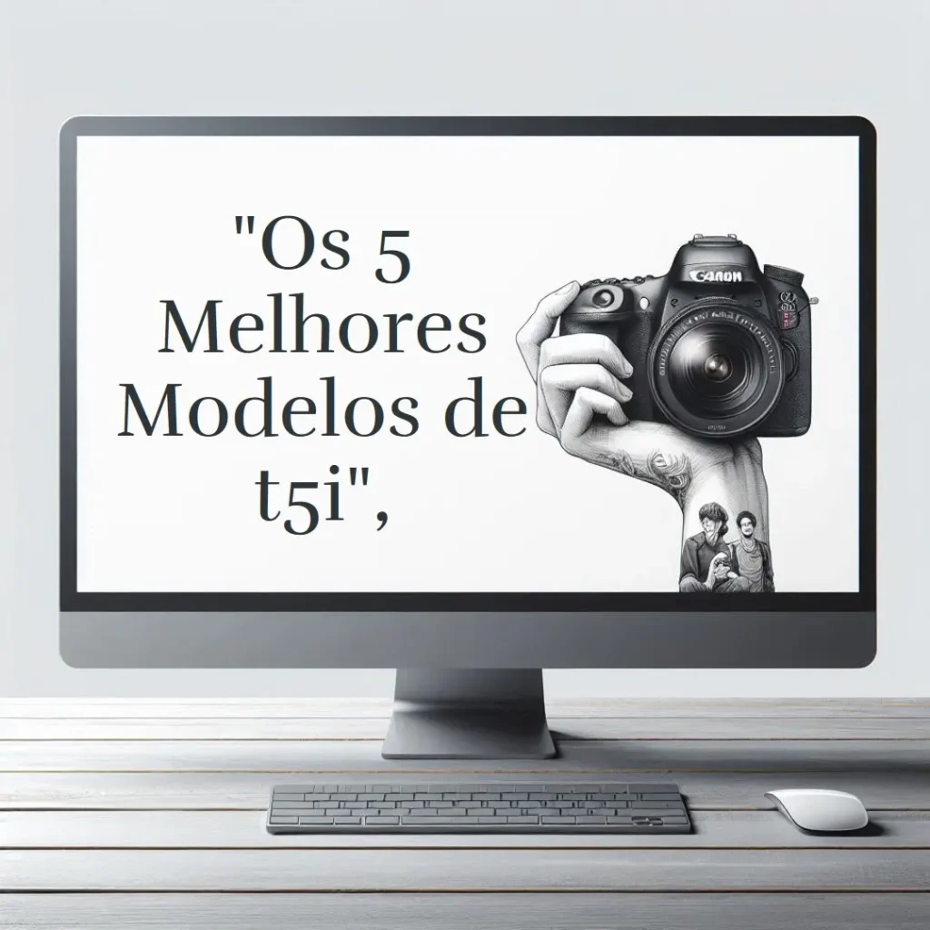 Os 5 Melhores Modelos de t5i Canon camera