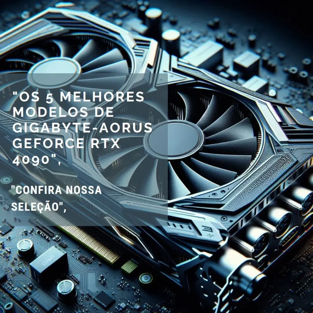 Os 5 Melhores Modelos de Gigabyte-Aorus Geforce RTX 4090 master