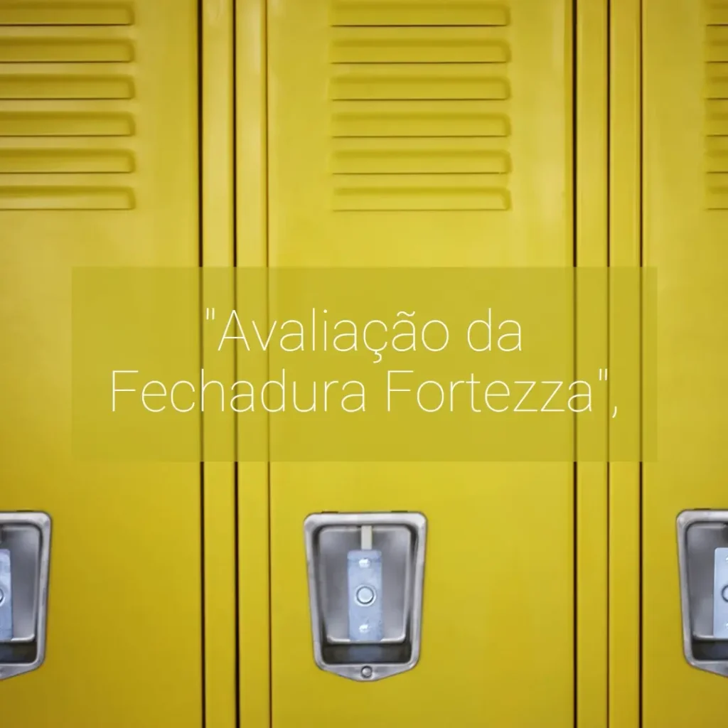 Fechadura Digital Fortezza F-D10: Segurança e Tecnologia