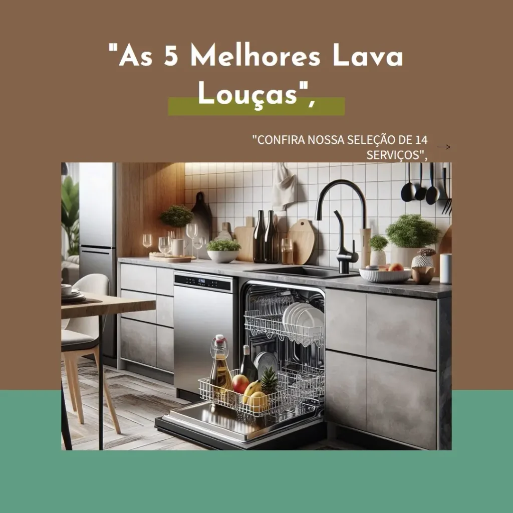 As 5 Melhores Opções de lava louças 14 serviços