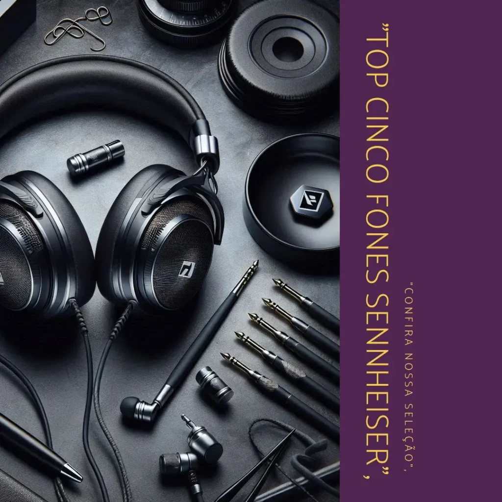 Top Cinco fone Sennheiser bluetooth