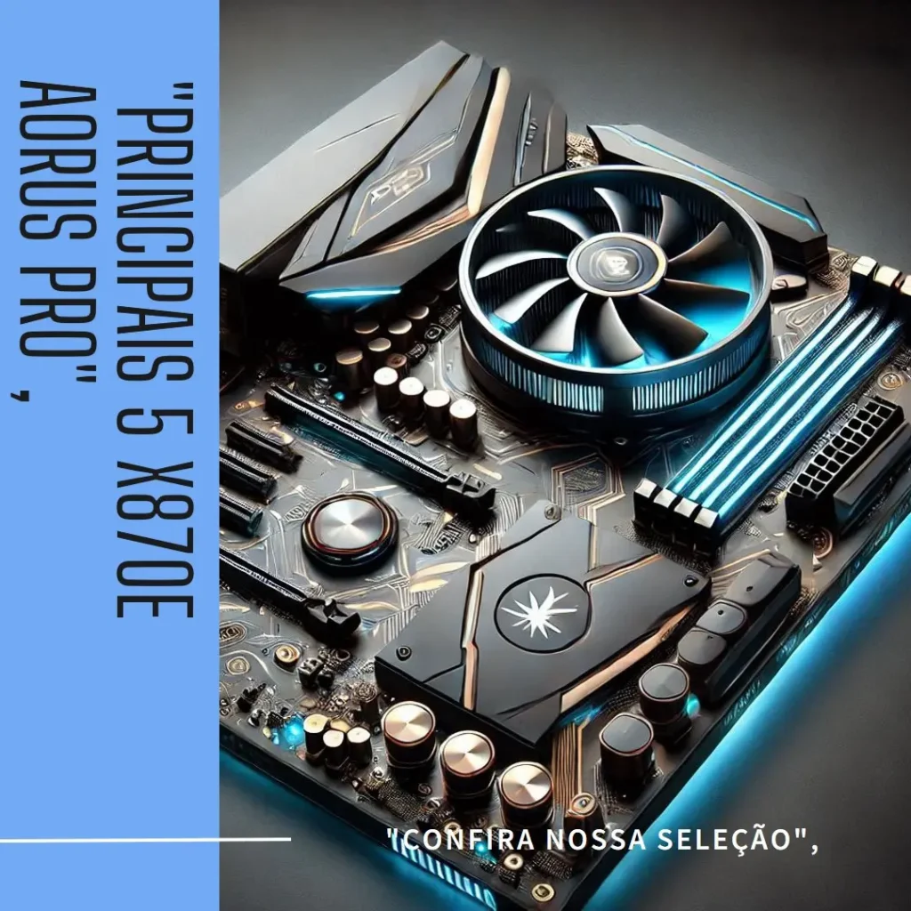 Principais 5  x870e Aorus pro