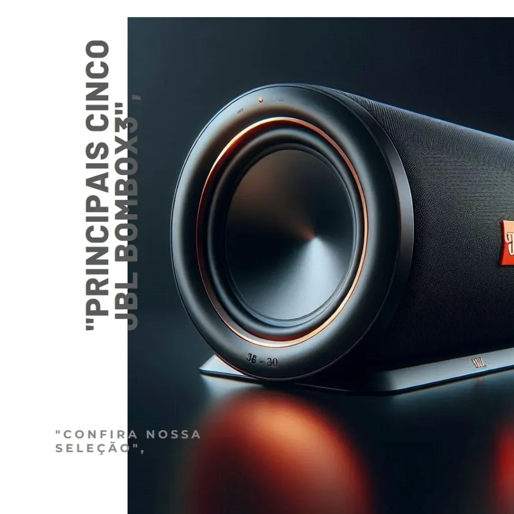 Principais Cinco JBL bombox3