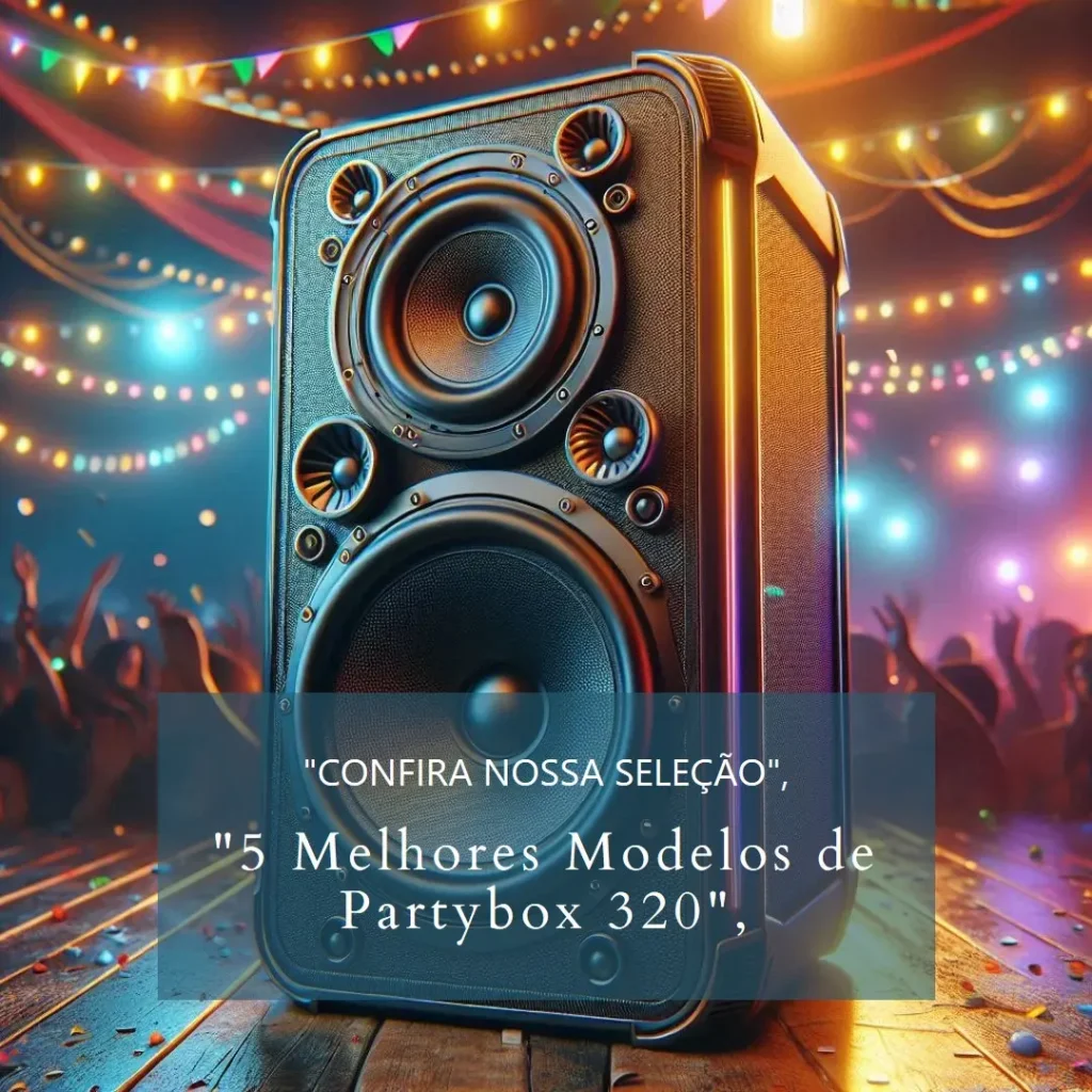 5 Melhores Modelos de caixa de som partybox 320