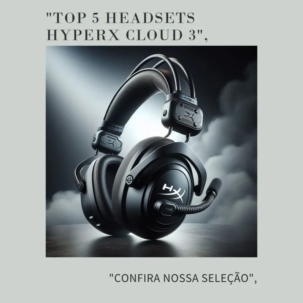 Top 5 Opções de headset Hyperx cloud 3