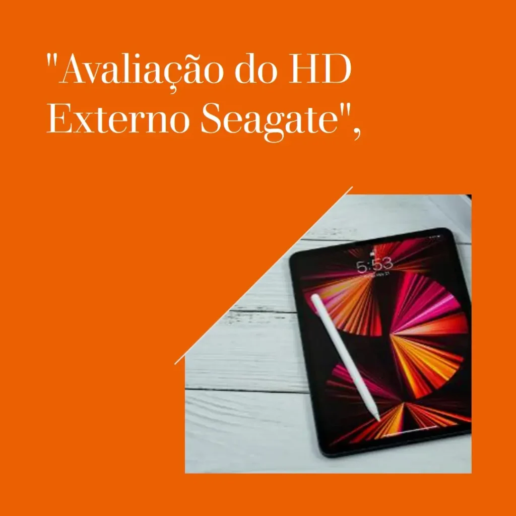 HD Externo Seagate 1TB Portátil USB 3.0: Compacto e Rápido