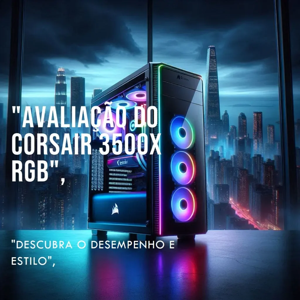 Análise do Gabinete CORSAIR iCUE Link 3500X RGB – Desempenho, Estilo e Resfriamento