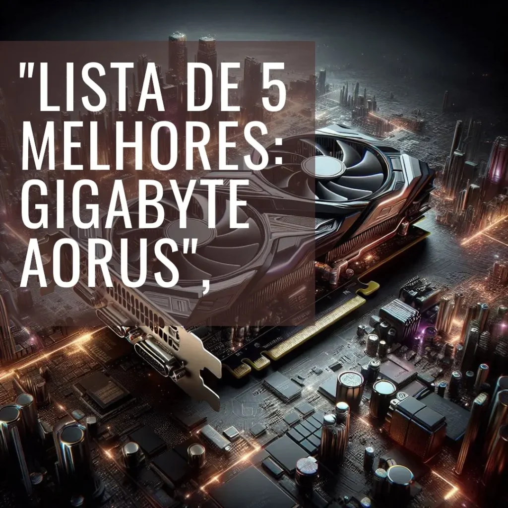 Lista de 5 Melhores: Gigabyte Aorus Geforce RTX 4060 ti elite 8g
