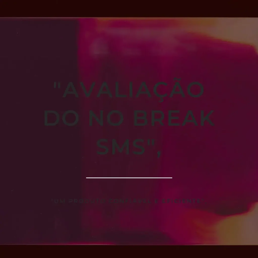 No Break SMS Station II 600VA Monovolt-115 – Confiabilidade e Potência para seus Equipamentos