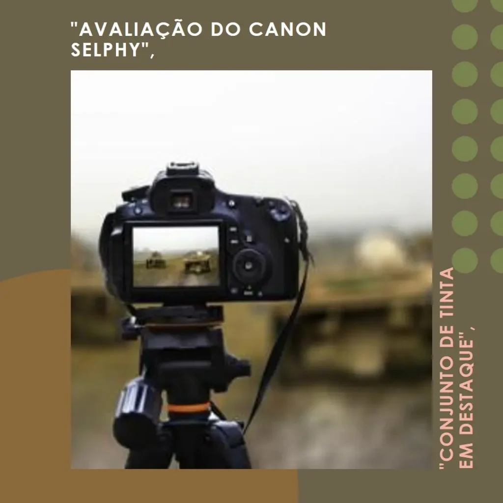 Canon Conjunto de Tinta/Papel RP-108: Qualidade e Praticidade para Impressoras Selphy