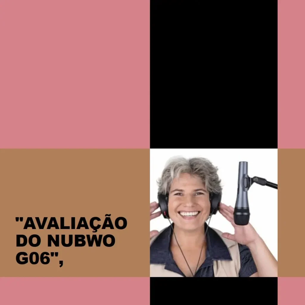NUBWO G06: Fone de Ouvido Sem Fio Duplo para Jogos