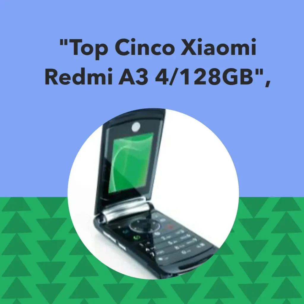 Top Cinco Xiaomi Redmi A3 4/128gb