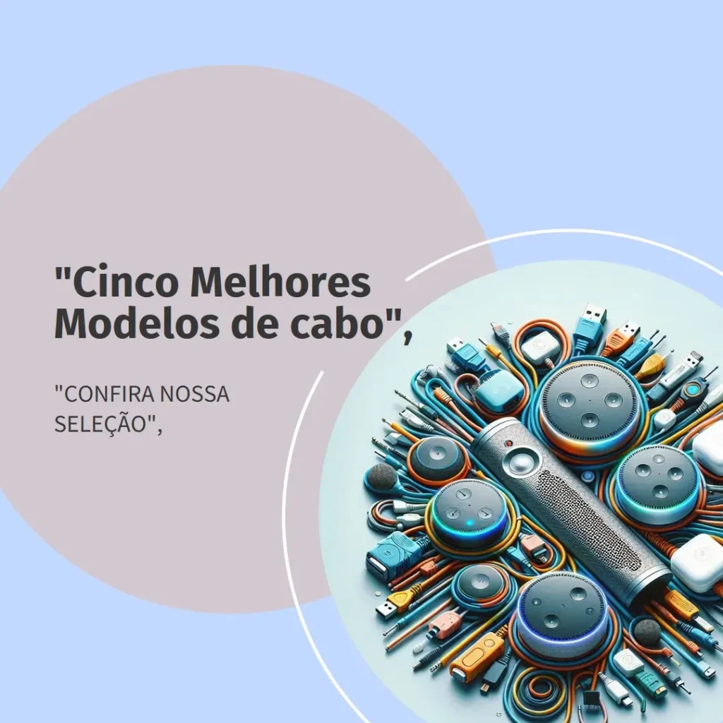 Cinco Melhores Modelos de cabo Alexa echo dot 5
