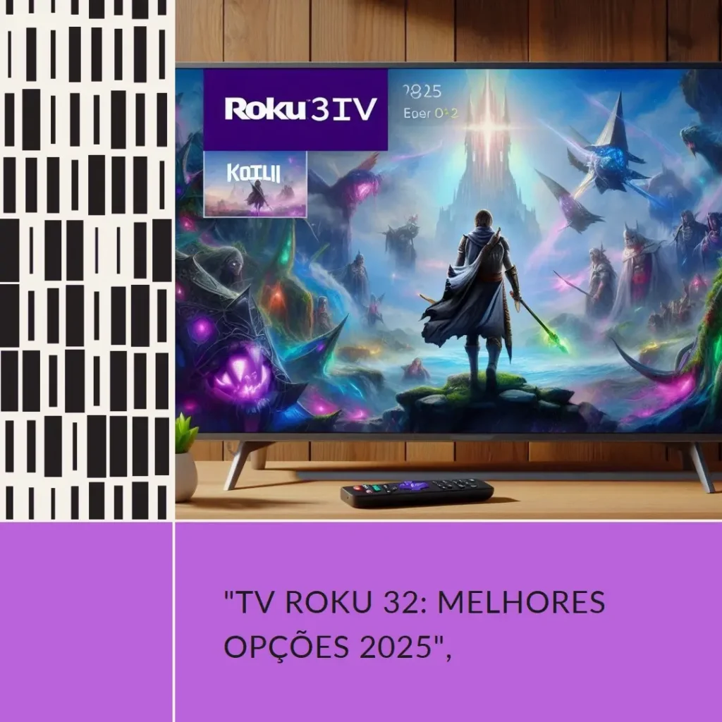 TV Roku 32: As 3 Melhores Opções para Comprar em 2025