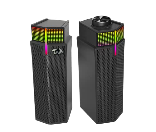 CAIXA DE SOM GAMER REDRAGON YORICK RGB PRETO