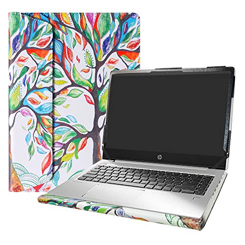 Capa protetora Alapmk para laptop HP ProBook 440 série 445 G6 de 14", Love Tree