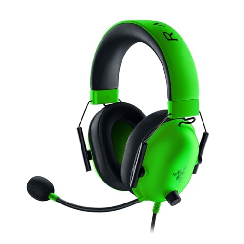 Headset Razer BlackShark V2 X P2 Gaming Verde - RZ0403240600