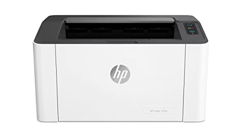 Impressora HP Laser 107w Tecnologia de impressão Laser Wi-Fi. Impressora para Pequenas e médias empresas. Conectividade:USB 2.0 de alta velocidade (4ZB78A)