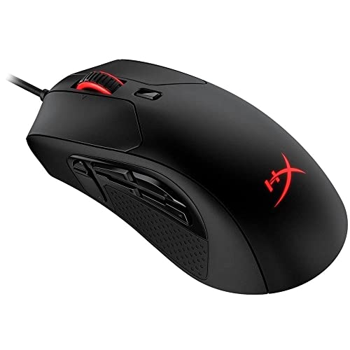 Mouse Gamer HyperX Pulsefire Raid RGB 16000DPI HX-MC005B, PRETO