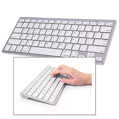 Teclado Bluetooth Universal sem Fio Ipad Iphone Computador Android Mac Note