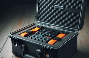 Case Bolsa Bag para Partybox 710 com Espuma e Alças Reforçadas