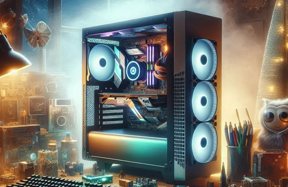 Monte seu PC: Ryzen 7 7800X3D, RTX 4070 Ti Super, 32GB, 1TB SSD