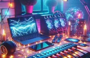 Multi Connect Thunder Party com 100W RMS e Luzes