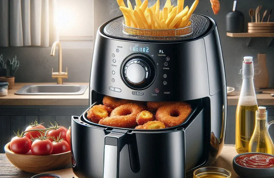 Fritadeira Air Fryer Mondial 4L 1500W com Alta Potência