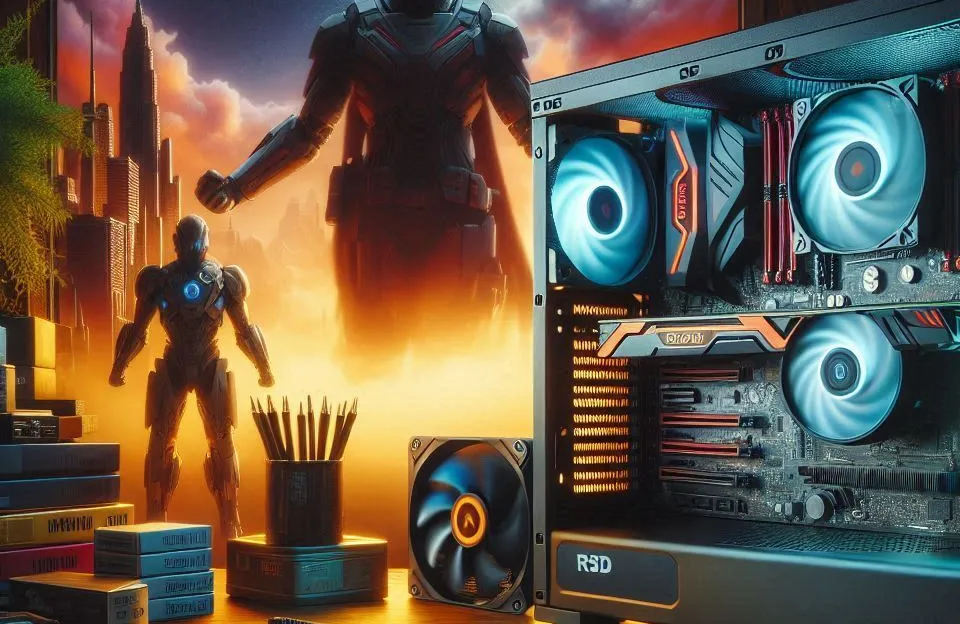 Monte seu PC: i5-14400F, RTX 2070, 16GB, 480GB SSD