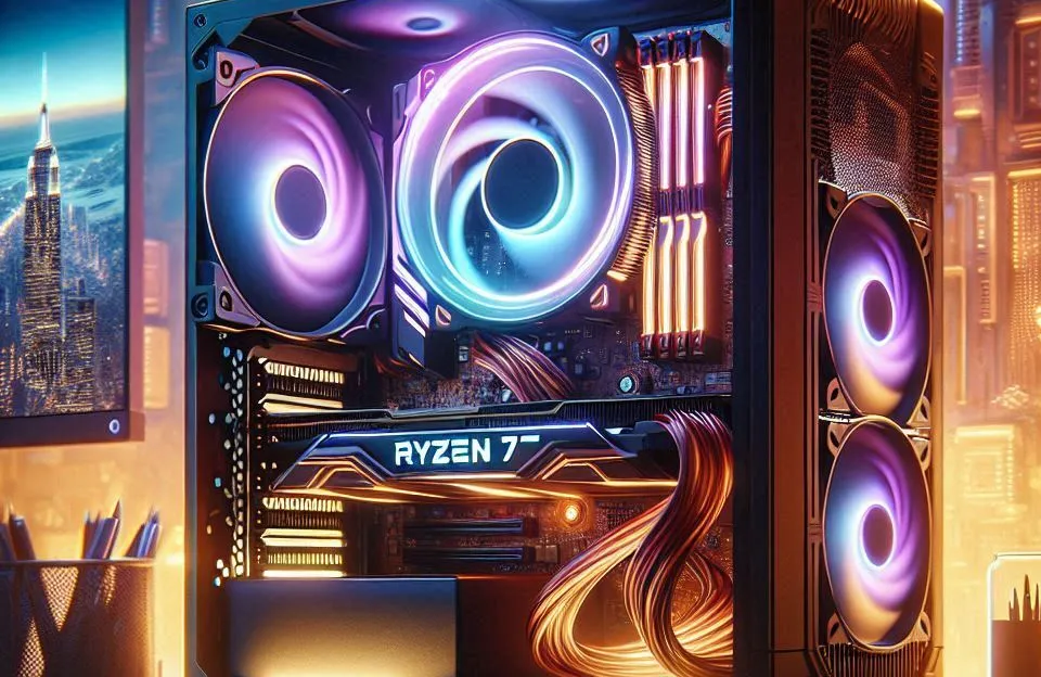 Monte seu PC: Ryzen 7 5700G, RTX 3050, 16GB, 480GB SSD
