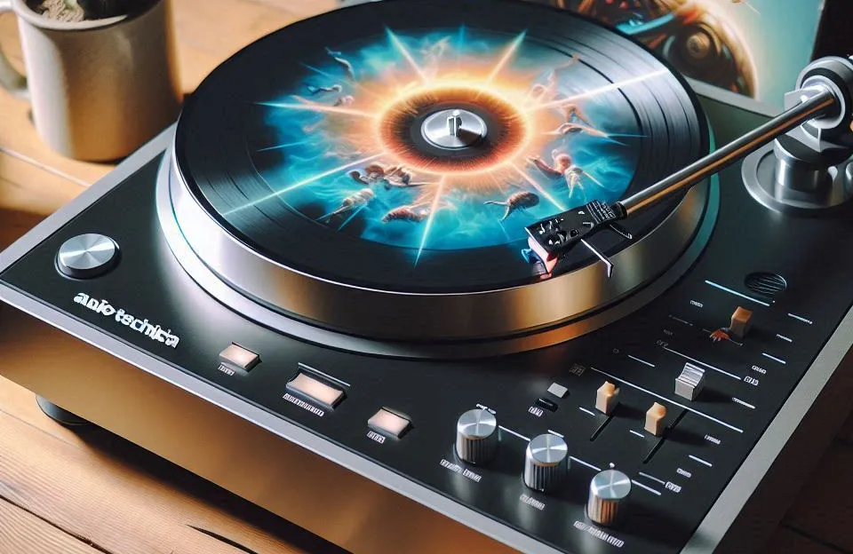Toca-Discos Vinil Audio-Technica Automático AT-LP70X-WS: Qualidade, Estilo e Praticidade