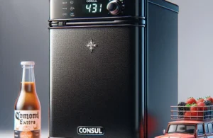 Frigobar 47 Litros Consul Preto - CRC04AE 110V: Compacto e Econômico
