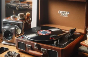 Crosley CR8005F-EM Cruiser Plus: Toca-discos Bluetooth Vintage