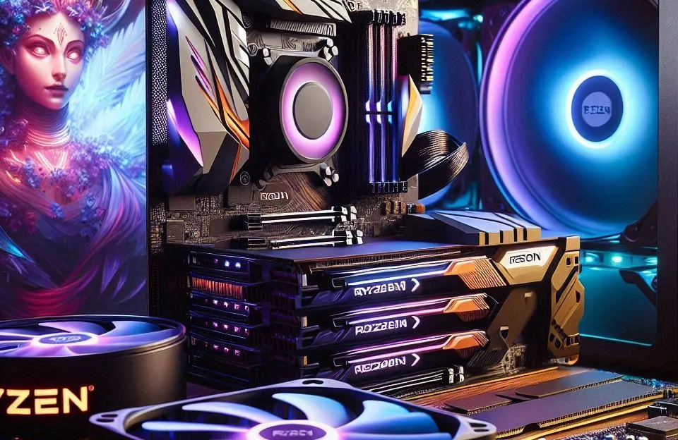 Monte seu PC: Ryzen 5 4600G, 8GB, 240GB SSD